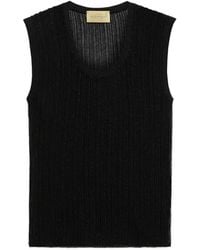 Momoní - Takoda Round-Neck Ribbed Top - Lyst