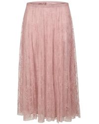 Valentino Garavani - Lace Skirt - Lyst