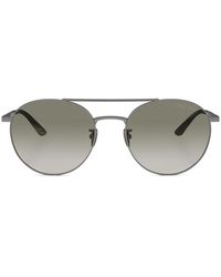Giorgio Armani - Logo-Engraved Sunglasses - Lyst