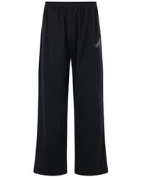 Willy Chavarria - Logo-Embroidered Elasticated-Waist Trousers - Lyst