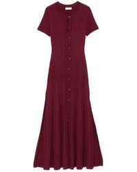 Sandro - Knitted Maxi Dress - Lyst