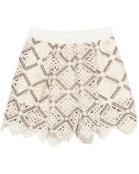Herno - Elastic-Waistband Shorts - Lyst