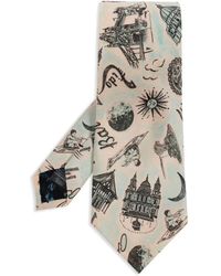 Paul Smith - Cravate Imprimée - Lyst