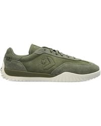 Converse - Run Star Suede-Leather Sneakers - Lyst