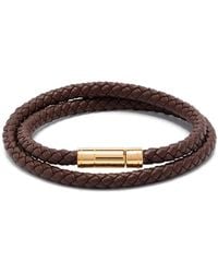 Tom Ford - ウーブンレザー ブレスレット - Lyst