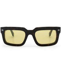 Off-White c/o Virgil Abloh - Rectangle-frame Clip-on Sunglasses - Lyst