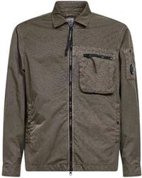 C.P. Company - Panama-R Lens Overshirt - Lyst