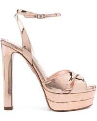 Aquazzura - 130Mm Divine Sandal Plateau Sandals - Lyst