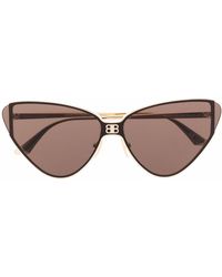 Balenciaga - Gafas de sol Shield 2.0 con montura cat-eye - Lyst