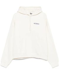 New Balance - Logo-Embroidered Hoodie - Lyst
