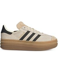 adidas - Gazelle Bold Plateau-Sneakers mit 3 Streifen - Lyst