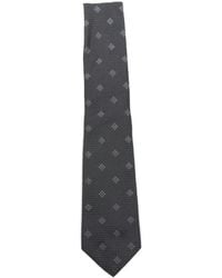 Emporio Armani - Cravate En Soie À Pois - Lyst