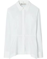 Tory Burch - Popeline Blouse - Lyst