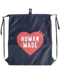 Human Made - Logo-Print Drawstring Backpack - Lyst