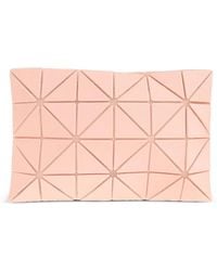 Issey Miyake - Geometric-Pattern Clutch Bag - Lyst