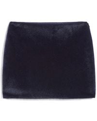 Apparis - Pia Faux-Fur Mini Skirt - Lyst