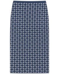 Givenchy - Falda Con Monograma 72 En Jacquard - Lyst