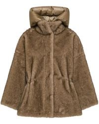 Seventy - Hooded Faux-Fur Jacket - Lyst