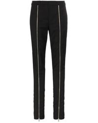 Givenchy - Slim Leg Zip Front Trousers - Lyst
