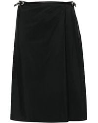 Givenchy - Mini Wrap Skirt - Lyst