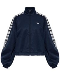 adidas - Sweat Zippé À Logo Brodé - Lyst