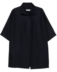 Harris Wharf London - Short-Sleeve Collared Coat - Lyst