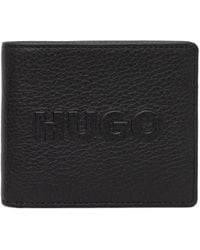 HUGO - Portemonnaie mit Logo-Prägung - Lyst