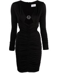 Philipp Plein - ロゴプレート ミニドレス - Lyst