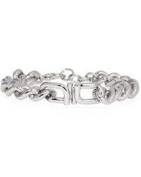 Ferragamo - Gancini Chain Bracelet - Lyst