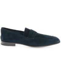 ZEGNA - L'Asola Suede Loafers - Lyst