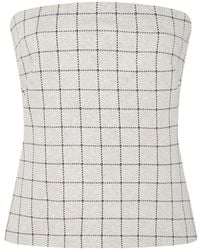 Rosetta Getty - Top palabra de honor - Lyst