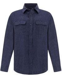 Paul & Shark - Pocket Shirt - Lyst