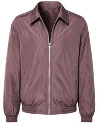 Acne Studios - Logo-Print Zip-Up Lightweigt Jacket - Lyst