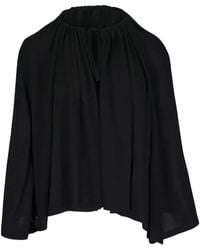 TOTEME - Drawstring Cape - Lyst