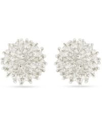 Oscar de la Renta - Beaded Cluster Earrings - Lyst