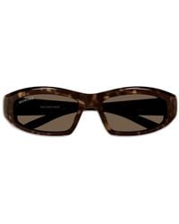 Balenciaga - Tortoiseshell-Effect Sunglasses - Lyst