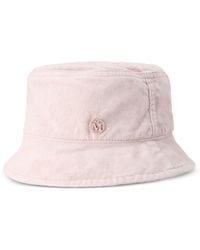 Maison Michel - Logo-Plaque Hat - Lyst