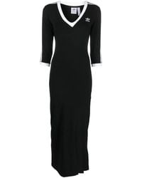 adidas - Maxikleid MAXI DRESS V (1-tlg) - Lyst