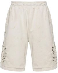 44 Label Group - Bermudas Trip Con Efecto Envejecido - Lyst