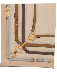Gucci - Printed Silk Foulard - Lyst