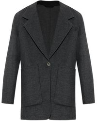 Givenchy - Single-Breasted Patch-Pocket Coat - Lyst