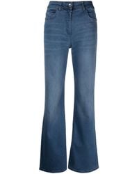 Patrizia Pepe - High-waisted Flared Jeans - Lyst