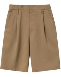 WOOYOUNGMI - One-Tuck Pleated Shorts - Lyst