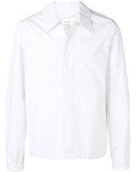 Helmut Lang Klassische Hemdjacke - Weiß