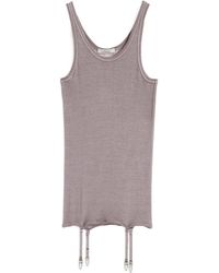 Lemaire - Naadloze Wollen Tanktop - Lyst