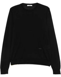 Fendi - Pullover Mit Logo-Stickerei - Lyst