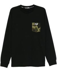 Mastermind Japan - X Bape Logo Patch Pocket T-Shirt - Lyst