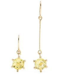 Beatriz Palacios - Asymmetric-Design Drop Earrings - Lyst
