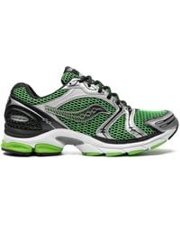 Saucony - Progrid Triumph 4 "green/silver" Sneakers - Lyst