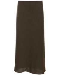 Essentiel Antwerp - Jupe Droite Mi-Longue À Fermeture Zippée - Lyst